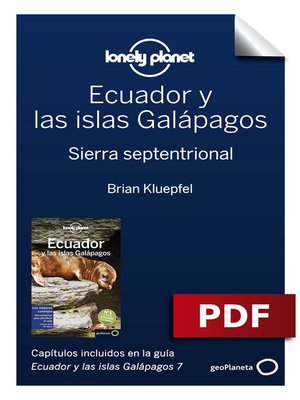 cover image of Ecuador y las islas Galápagos 7_3. Sierra septentrional